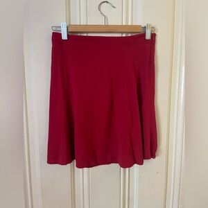 Reformation Side Zip Mini Skirt